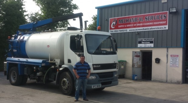 Arklow Jetting and Drain Maintenance take ownership of DAF