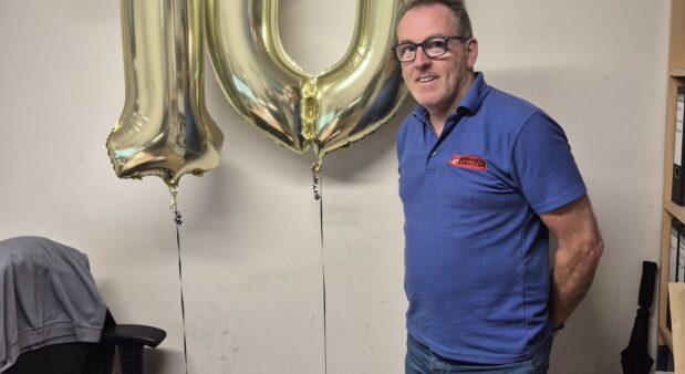 10 Years for Kevin!